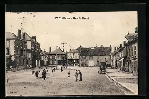 AK Avize, Place du Marche