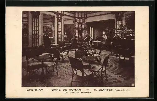AK Epernay, Cafe de Rohan, Le Jardin d`Hiver