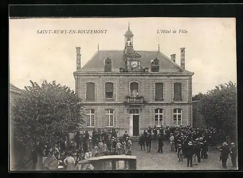 AK Saint-Remy-en-Bouzemont, L`Hotel de Ville