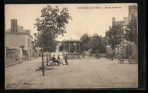 AK Jonchery-sur-Vesle, Place Solferino