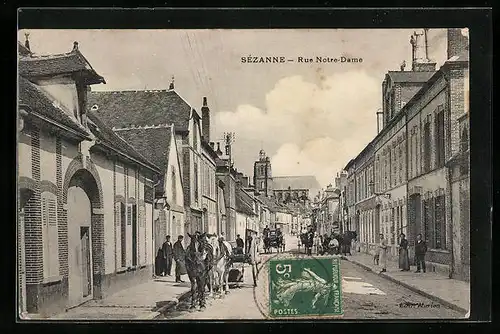 AK Sézanne, Rue Notre-Dame