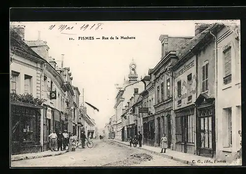 AK Fismes, Rue de la Huchette