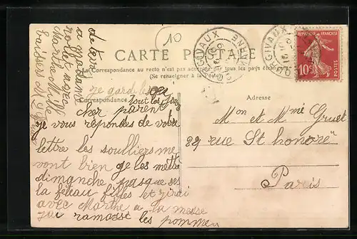 AK Courgivaux, Rue de l`Etang