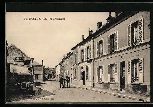 AK Festigny, Rue Principale