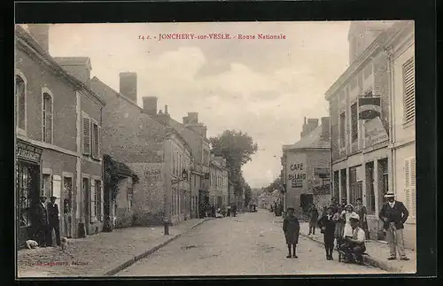 AK Jonchery-sur-Vesle, Route Nationale