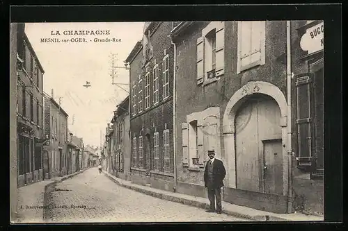 AK Mesnil-sur-Oger, Grande Rue