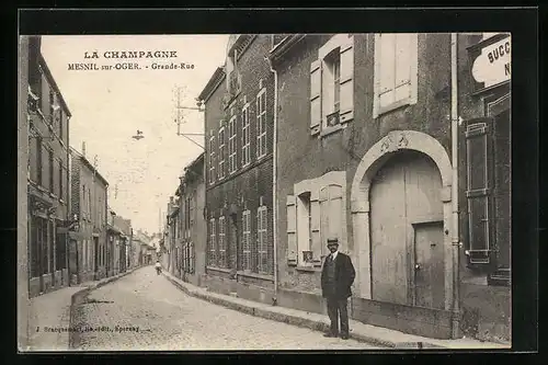 AK Mesnil-sur-Oger, Grande Rue