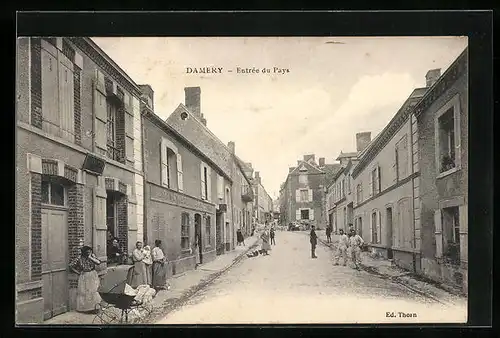 AK Damery, Entrée du Pays