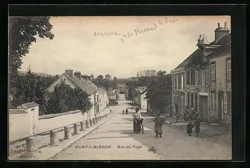AK Port-à-Pinson, Rue du Pont