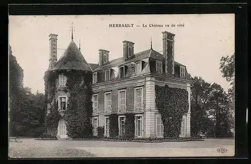 AK Herbault, Le Chateau vu de cote