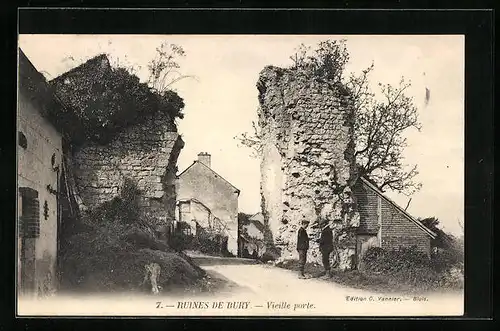 AK Bury, Ruines - Vieille porte