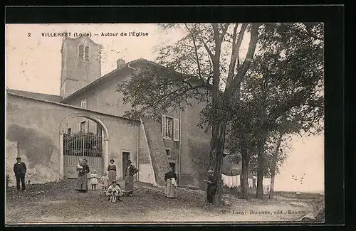 AK Villerest, Autour de l'Èglise