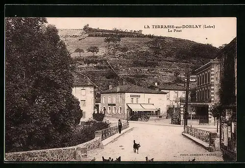 AK La Terrasse-sur-Dorlay, le Pont