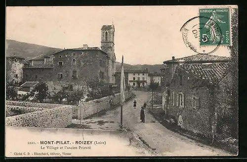 AK Roizey, le Village et l'ancien Prieuré