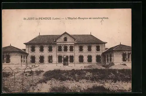 AK Saint-Just-la-Pendue, L`Hopital-Hospice en construction