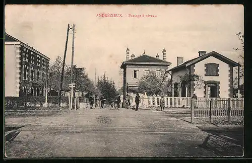 AK Andrézieux, Passage a niveau