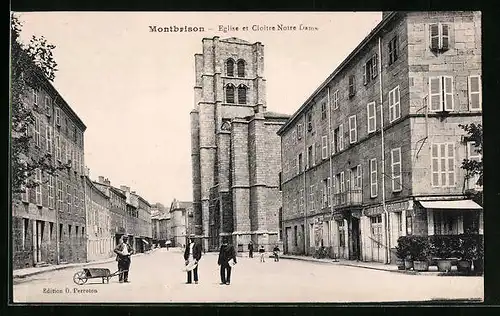 AK Montbrison, Eglise et Cloitre Notre Dame