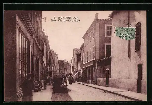 AK Montbrison, Rue Victor-Laprade