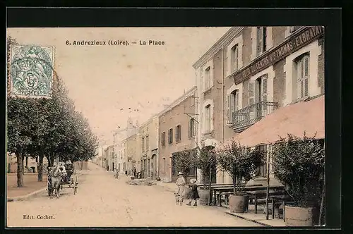 AK Andrézieux, La Place