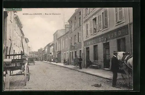 AK Boen-sur-Lignon, Rue de Clermont
