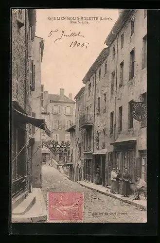 AK St-Julien-Molin-Molette, Rue Vieille