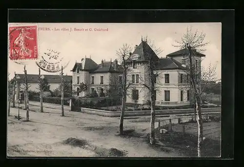 AK Feurs, Les Villas J. Benoit et G. Guichard