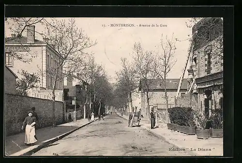 AK Montbrison, Avenue de la Gare