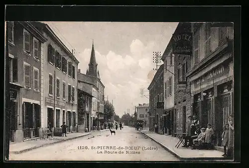 AK St-Pierre-de-Boef, La Route de Nimes