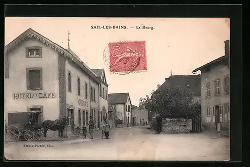 AK Sail-les-Bains, Le Bourg