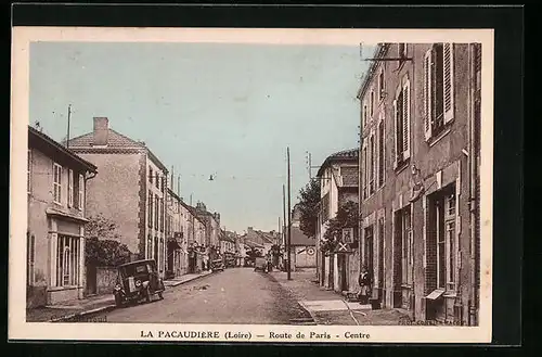 AK La Pacaudière, Centre