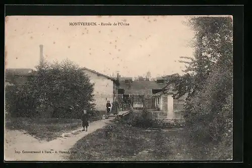 AK Montverdun, Entree de l`Usine