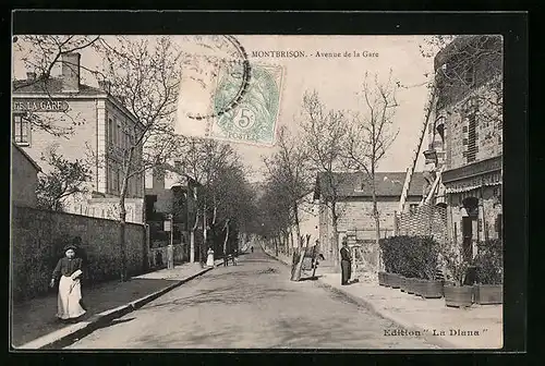 AK Montbrison, Avenue de la Gare