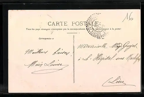 AK St-Paul-en-Jarret, Place d`Armes