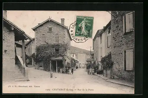 AK Chavanay, Rue de la Poste