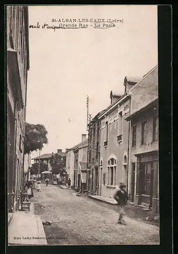 AK St-Alban-les-Euax, Grande Rue, La Poste