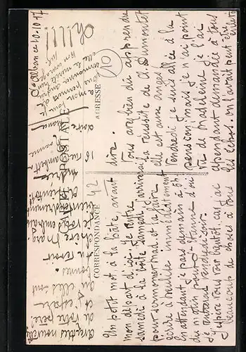 AK St-Alban-les-Euax, Grande Rue, La Poste