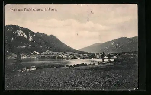 AK Fischhausen / Schliersee, Gesamtansicht