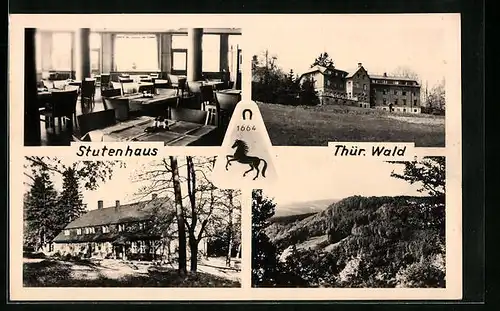 AK Schmiedefeld am Rstg., Ferienheim Stutenhaus