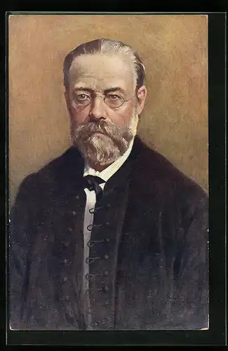 AK Tschechischer Komponist Bedrich Smetana im Portrait