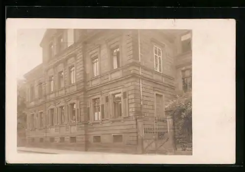 Foto-AK Bayreuth, Wohnhaus in der Schillerstrasse 7