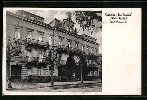 AK Bad Neuenahr, Hotel, Kurheim zur Traube, Rotes Kreuz