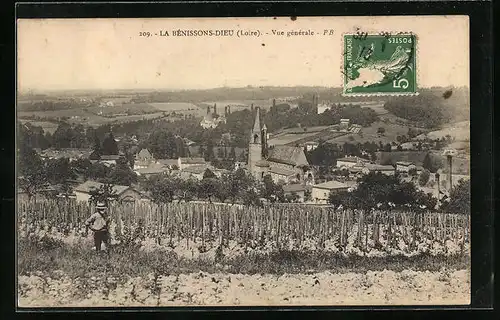 AK La Bènissons-Dieu, Vue gènèrale