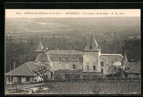 AK Ambierle, La Vieille Porte et le Clocher