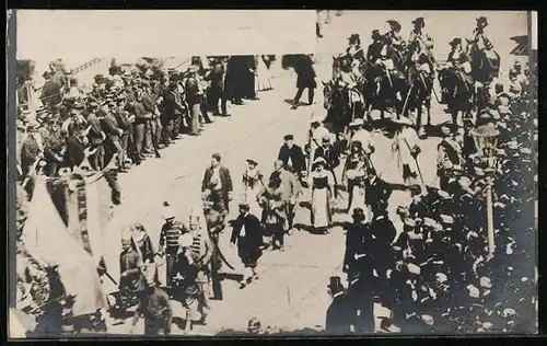 AK Kaiser-Jubiläums-Huldigungs-Festzug Wien 1908