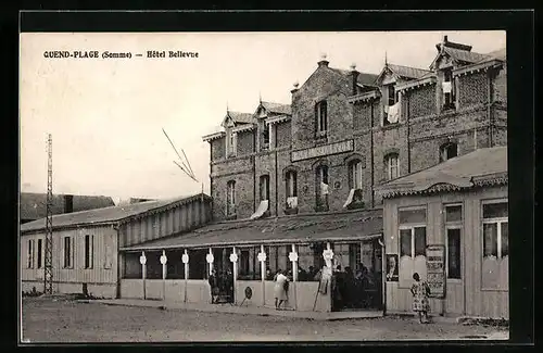 AK Quend-Plage, Hotel Bellevue