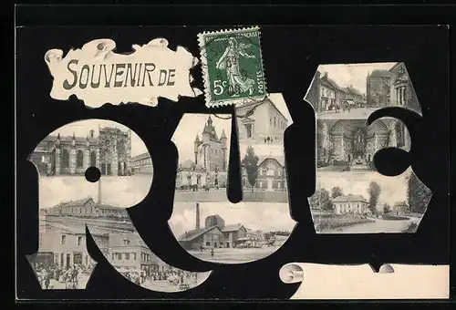 AK Rue, La Place, L`Eglise, Les Rues