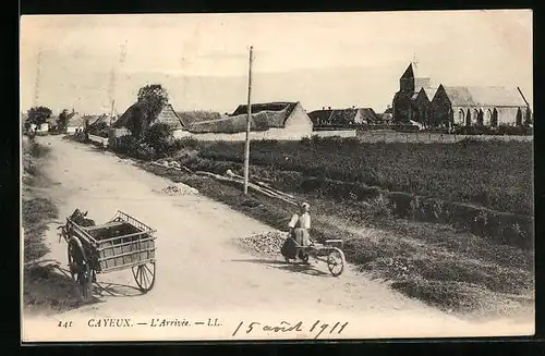 AK Cayeux, L`Arrivée