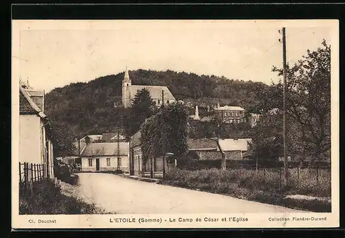 AK L`Étoile, Le Camp de César et l`Eglise