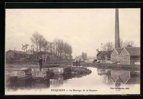 AK Picquigny, Le Barrage de la Somme