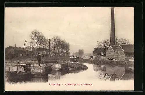 AK Picquigny, Le Barrage de la Somme